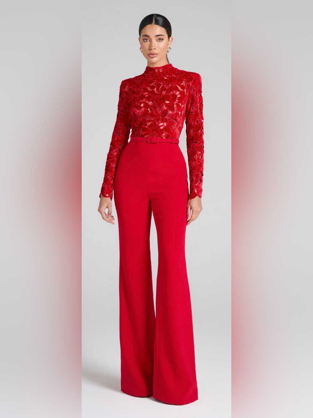 NEW IN THE BOX! NADINE MERABI ELEANOR RED JUMPSUIT